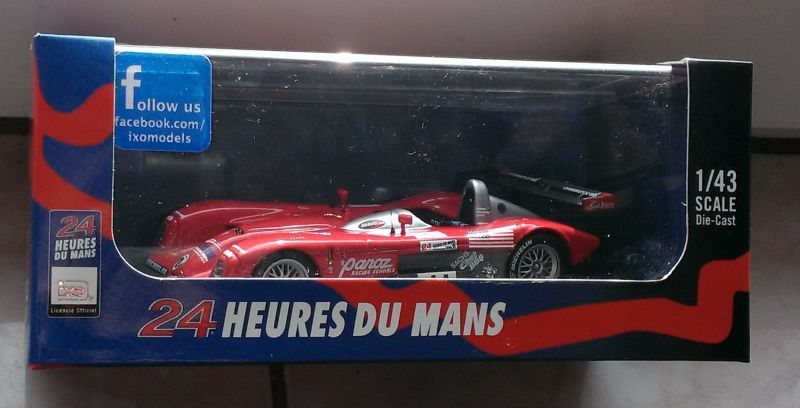 Machete Panoz LMP 900 #11 Le Mans 2000 - IXO 1/43 LeMans