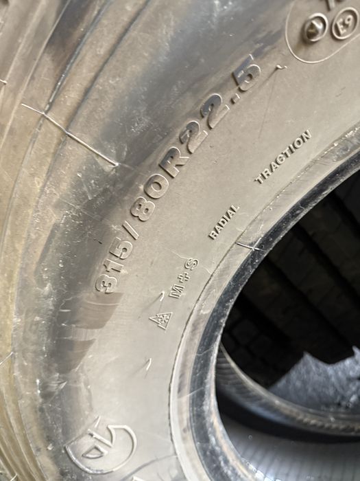 Anvelope canion 315/80r22,5 Firestone tractiune 2023, 14mm