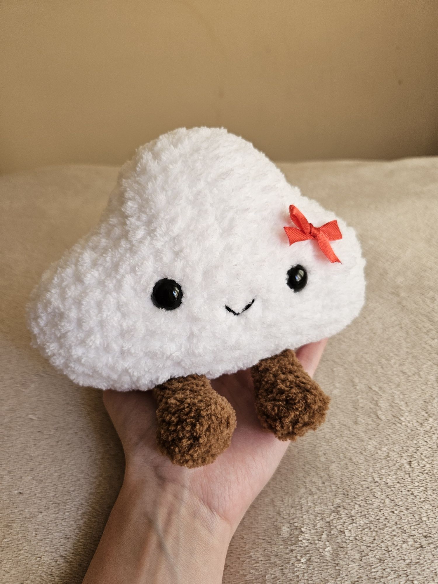 Ръчно плетено Jellycat облаче