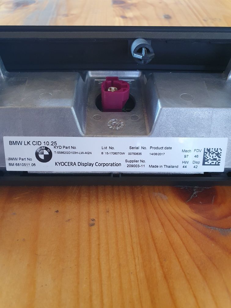 Display/Ecran Mare 10,25 cu Touch Navigație NBT EVO Bmw G30 G31
