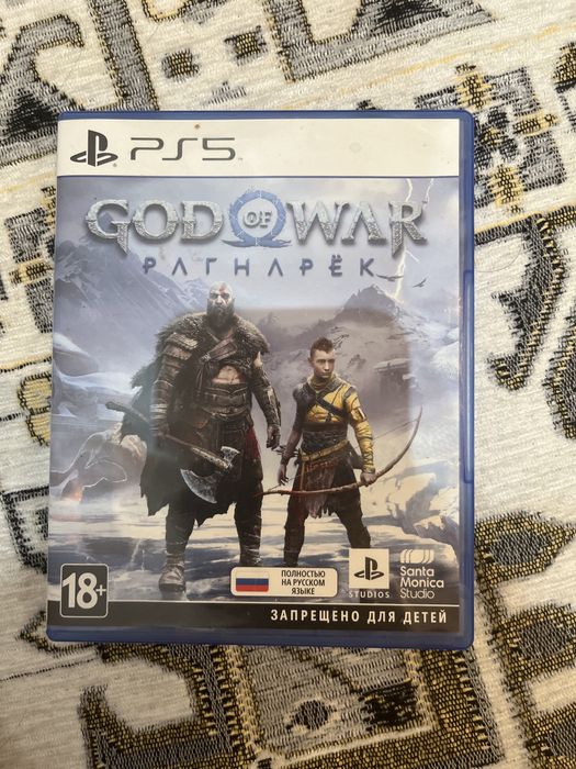 диска God Of War Ragnarek PS5