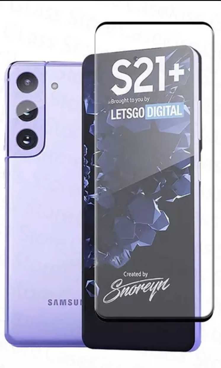 Folie sticla curbata FULL Glue Samsung Galaxy S21 Plus, S21 Ultra 5G