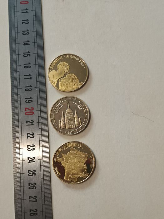 Moneda monede colectie Belgia Franta Notre Dame Bulgaria