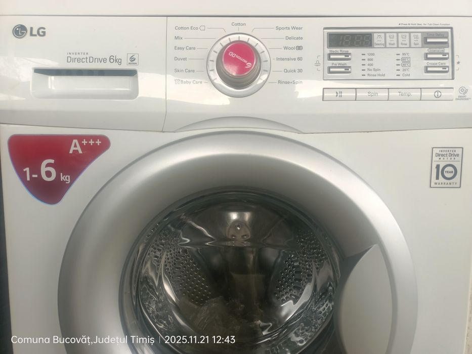 Masina de spalat LG Direct Drive 6 kg A+++