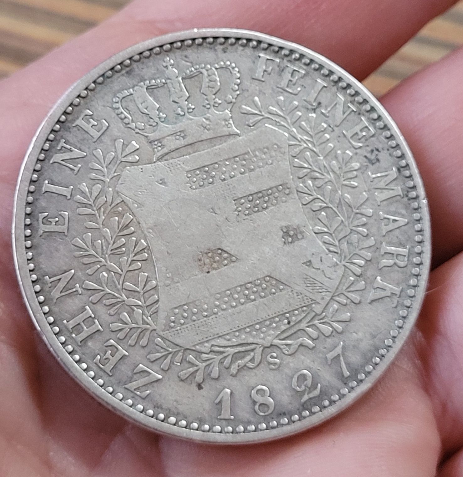 Moneda argint 1827