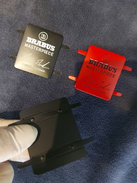 Емблема за седалки на Мерцедес Брабус Brabus