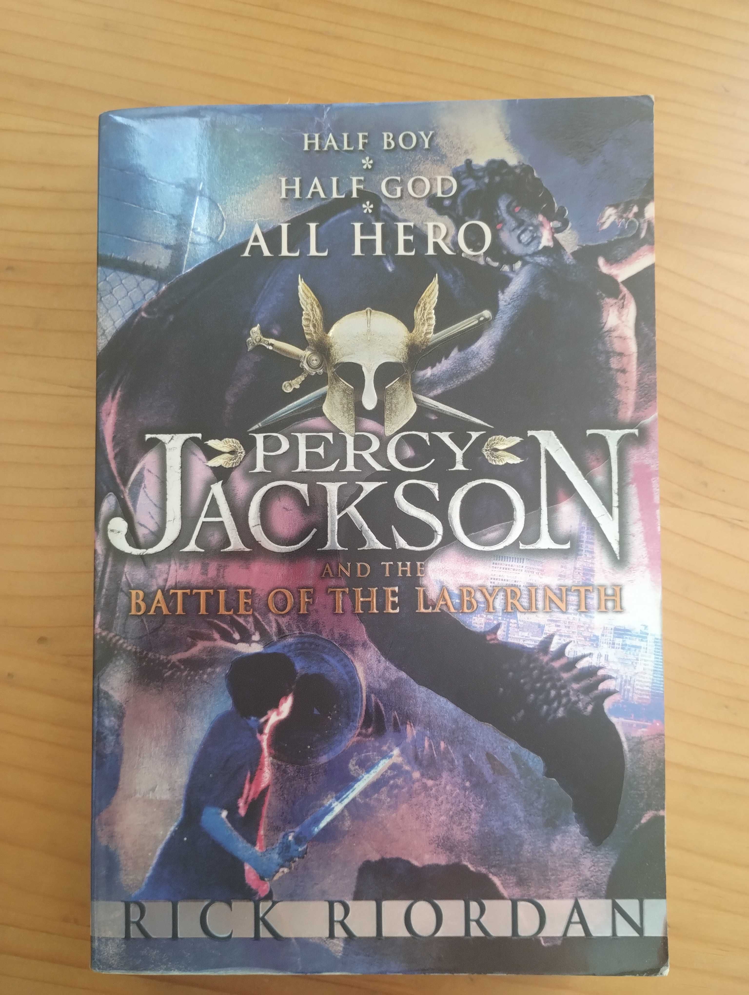 Книги на английски език Percy Jackson - 7лв брой