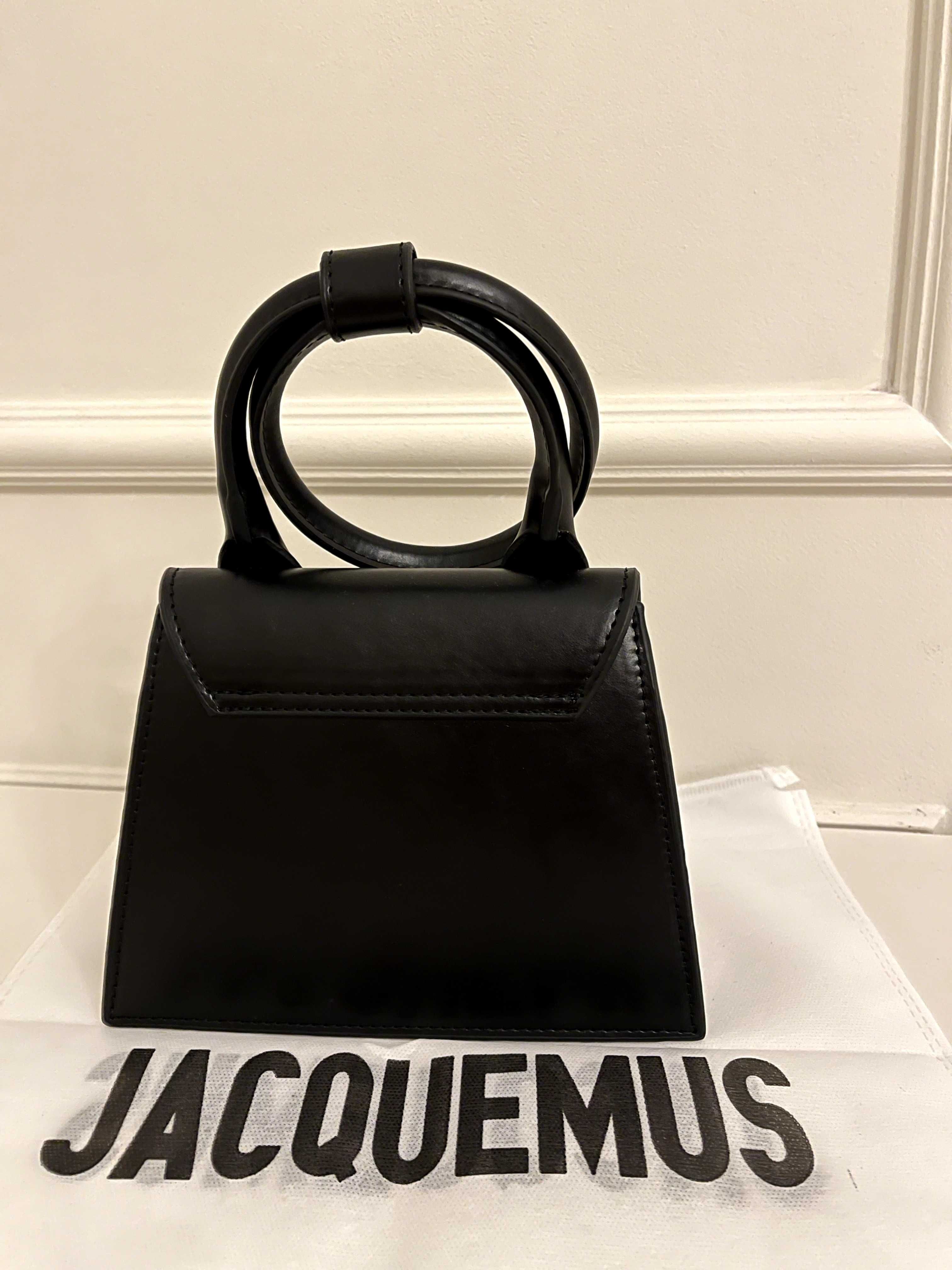 Geanta/Poșetă Jacquemus Le Chiquito Noeud Tote Bag 18cm x 13cm