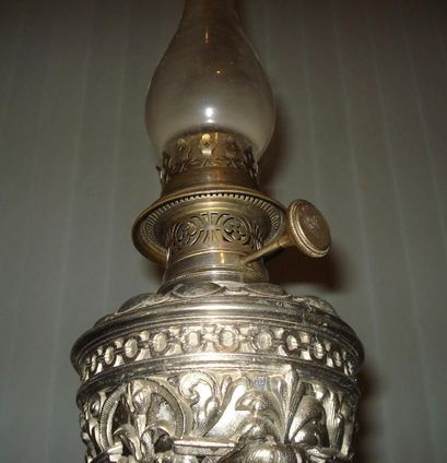 Лампа на газ "Brilliant Meteorbrenner" - Rudolf Ditmar, Wien