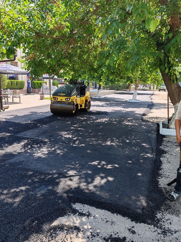 Asfaltlash xizmati biz sizga uz xizmatimiz ni tafsiya etamiz