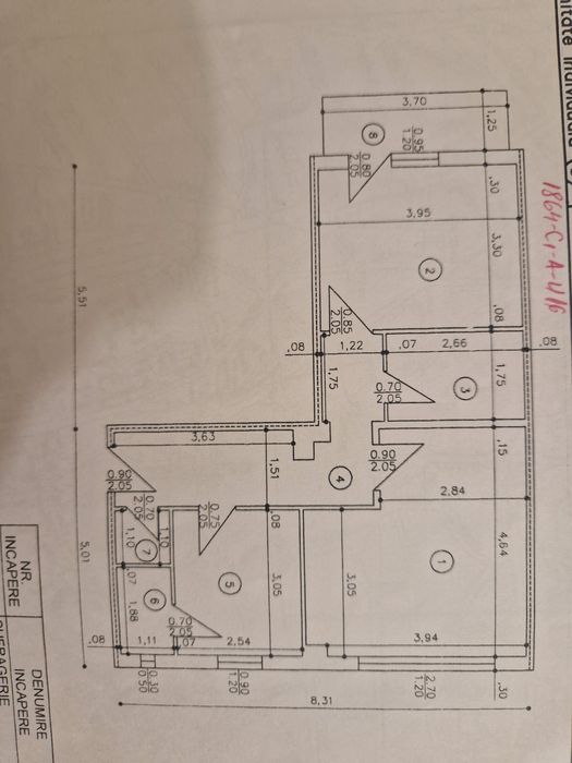 Vand apartament 2 camere