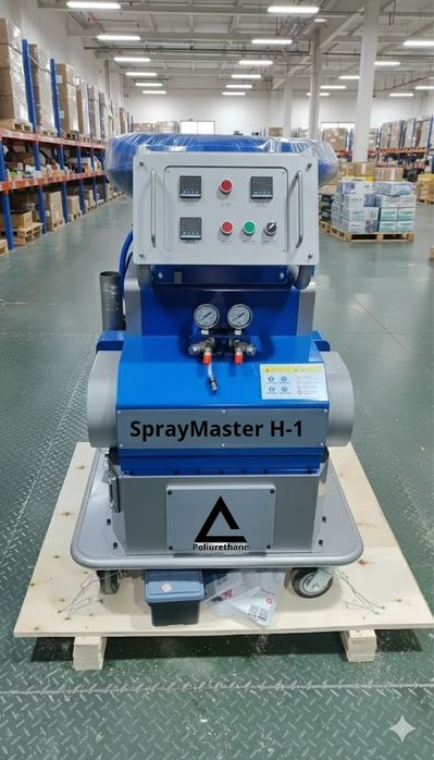 Установка по напылению ППУи полимочевины  SprayMaster HP-1