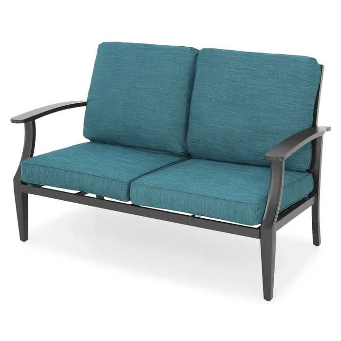 Set mobilier gradina/terasa 2 fotolii rotative canapea și masa MODICA