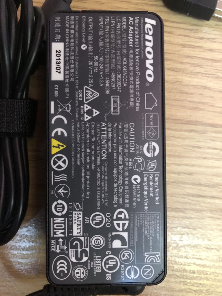 Incarcator laptop Lenovo ADLX45NCC3A