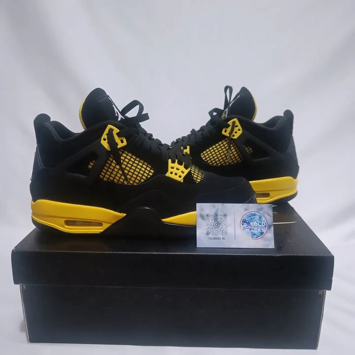 Jordan 4 Yellow Thunder