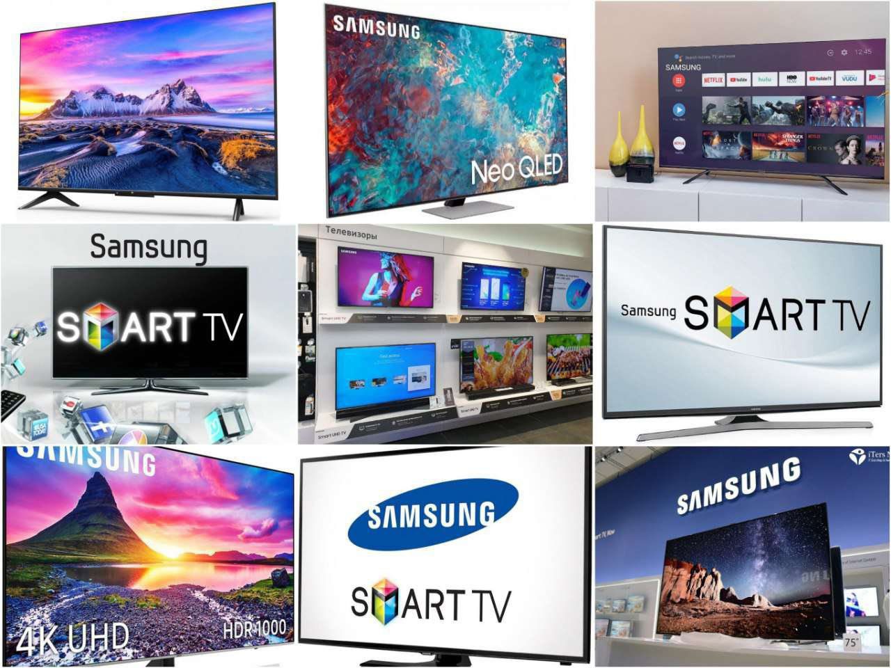 Телевизоры SMART Samsung™ КОRЕА Технолог + Android  32  43  45  55  65