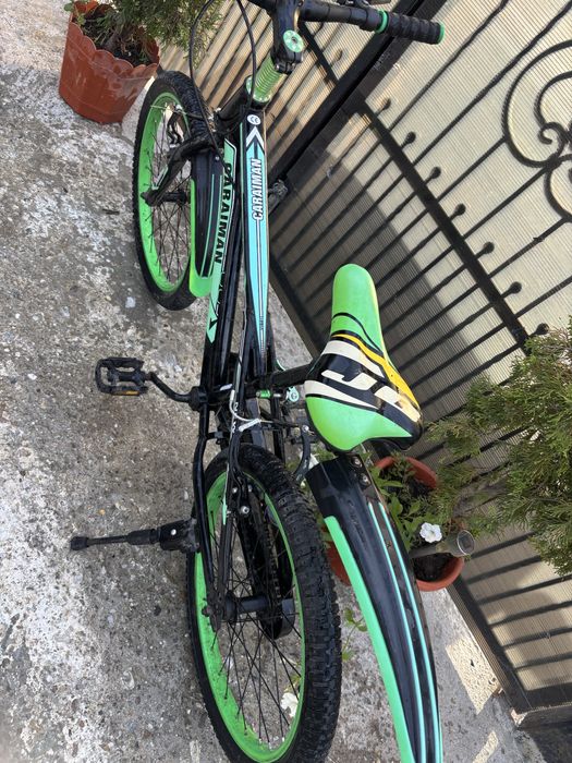 Bicicleta verde