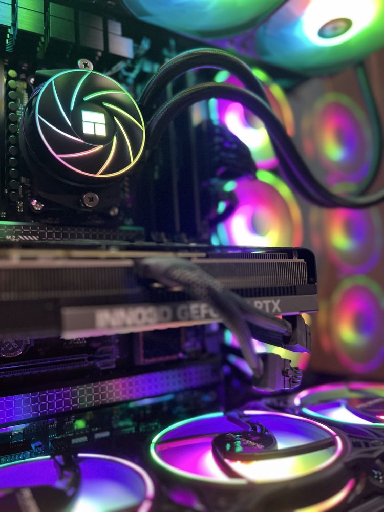 PC Gaming RGB RTX 4070ti Super R7 9800x3d 32gb