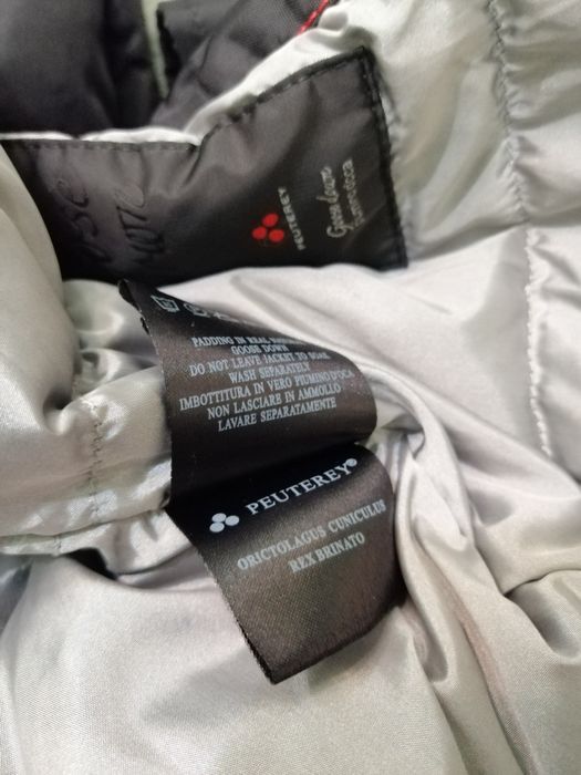 PEUTEREY geacă iarnă damă PUF blană IEPURE | transport GRATUIT‼️FAN