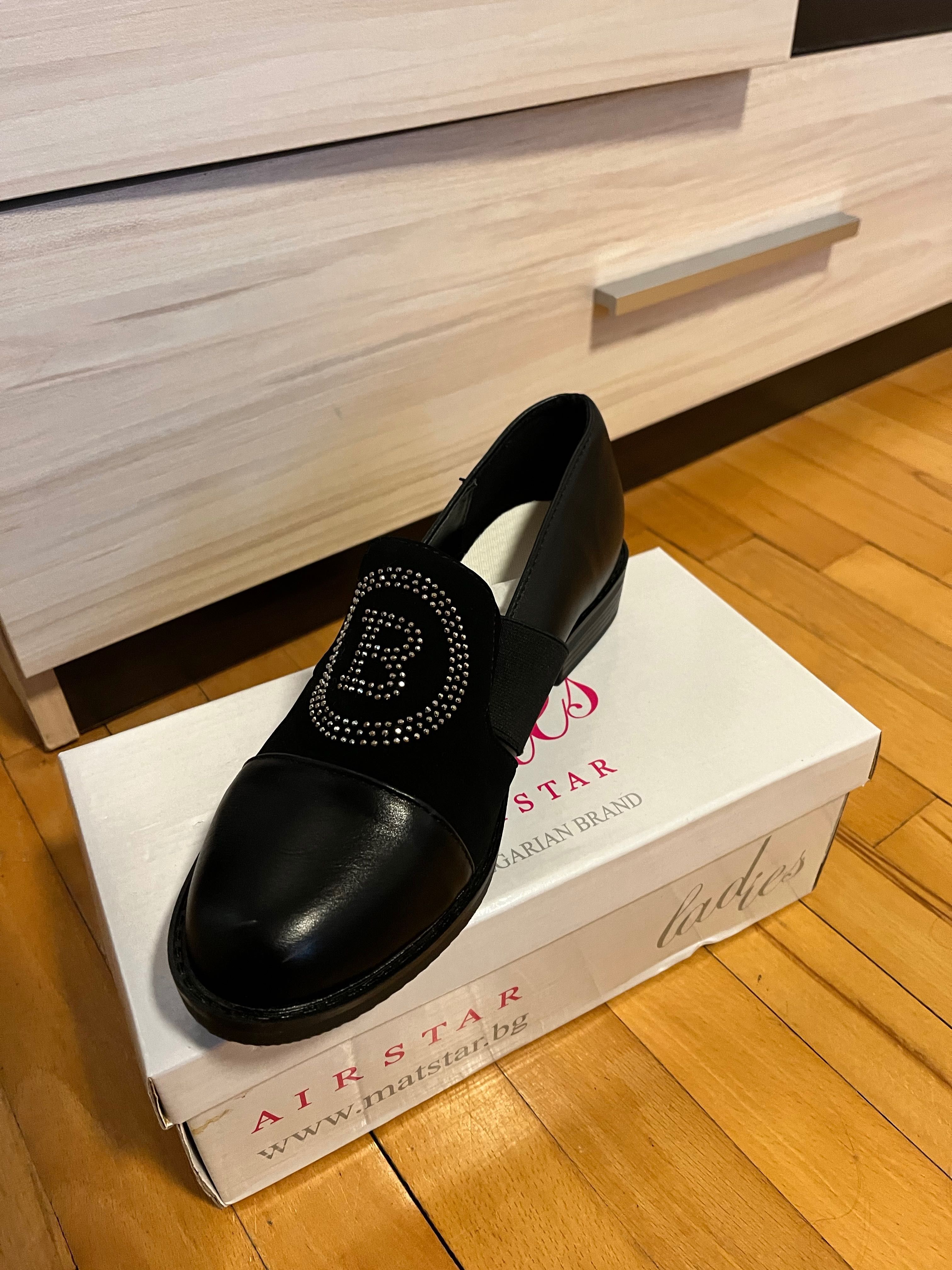 Черни обувки paolo botticelli