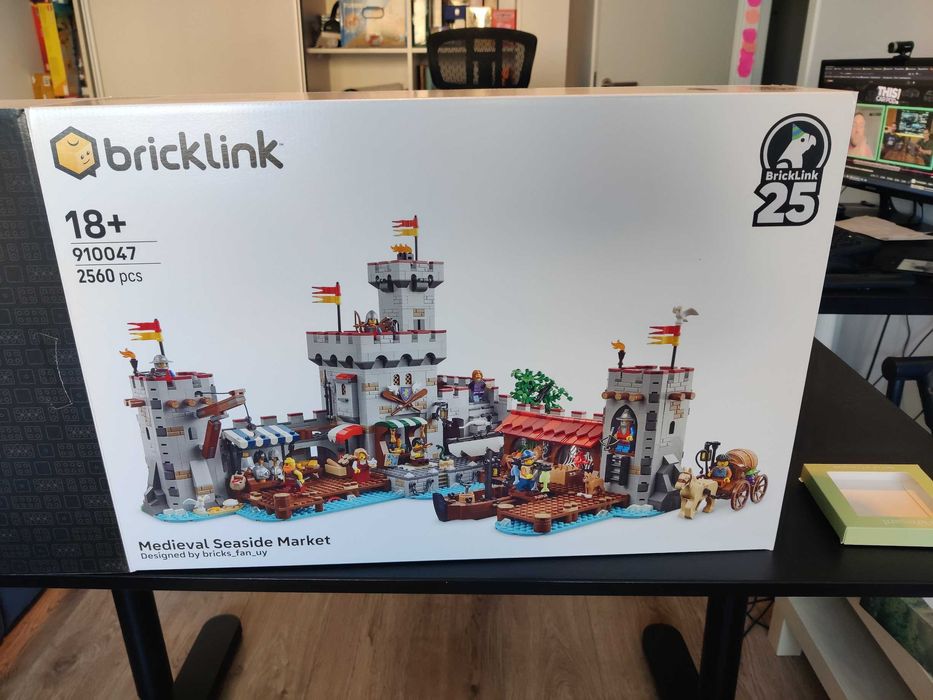 Lego 910047 BDP Medieval Seaside Market, Utilizat