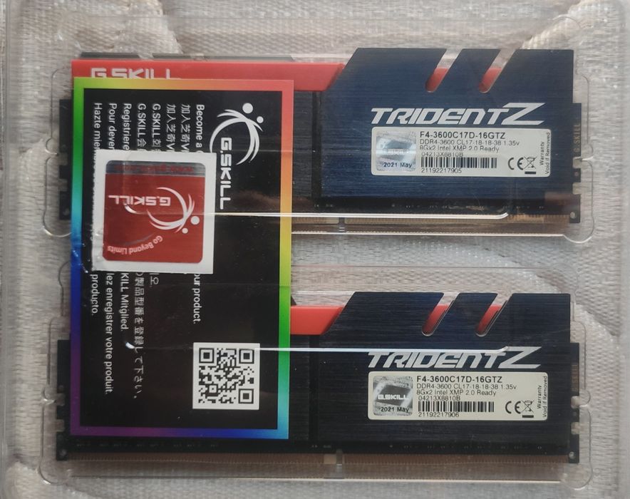 Оперативная память G.Skill 16 ГБ (2*8)