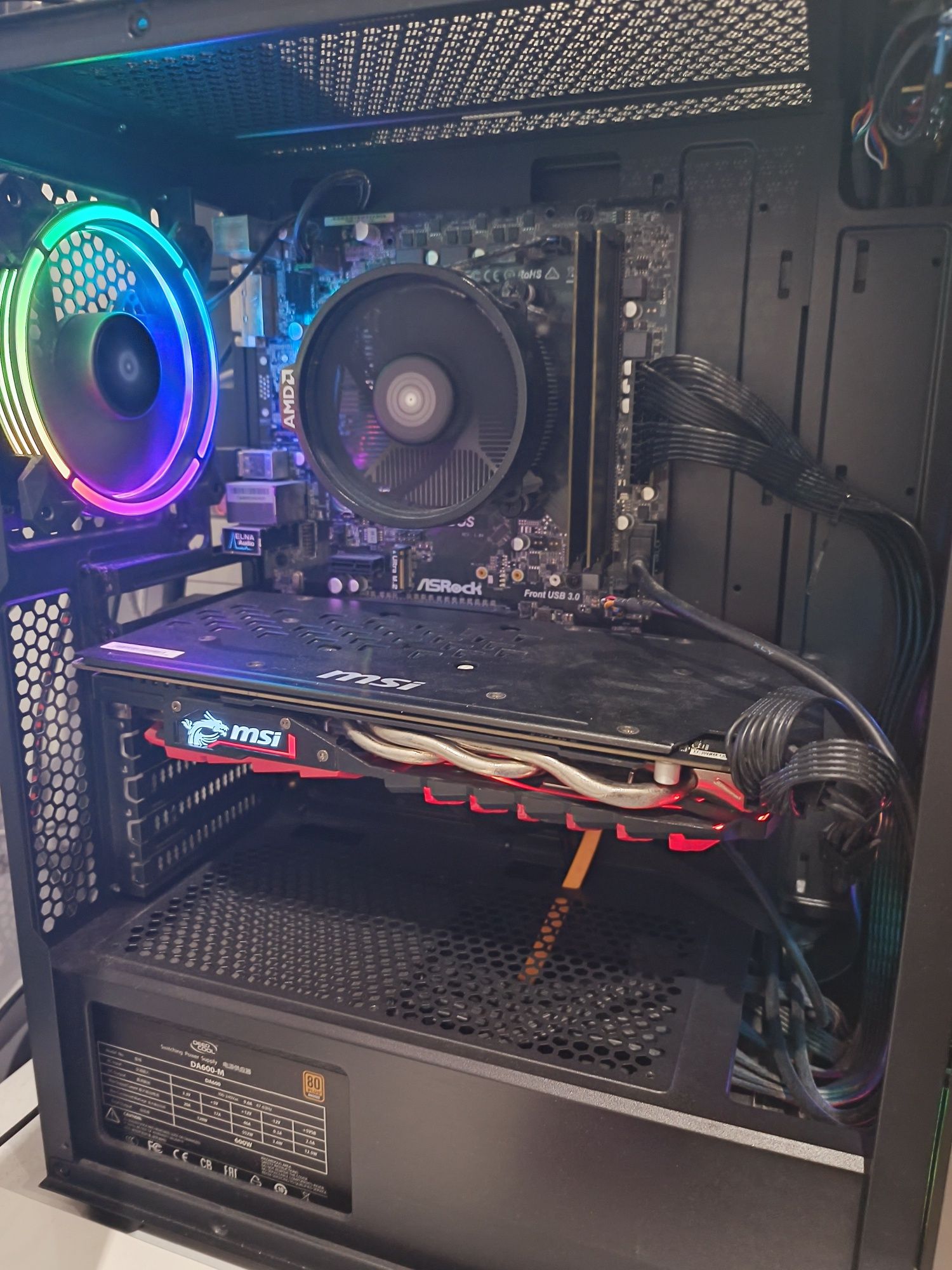Геймърски компютър Ryzen 5 1600 MSI 1060-3GB