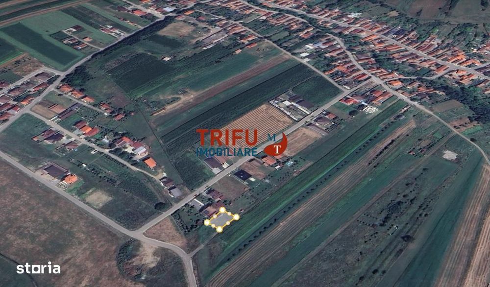 Teren intravilan 669 mp în Șeușa, utilități pe teren si acces facil