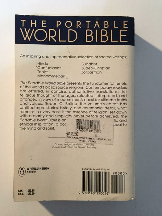 The Portable World Bible - Biblie