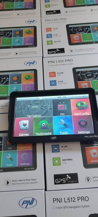 GPS L512 Pro-PNI-gata de drum cu harti, program, auto/camion