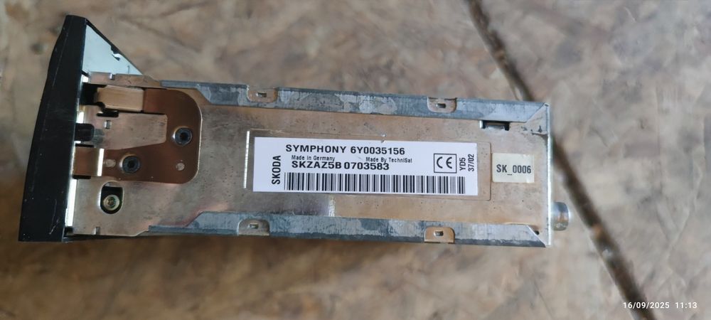 Radio CD Skoda Fabia (1999-2008) 1.4 benzină 2004, 6Y0035156