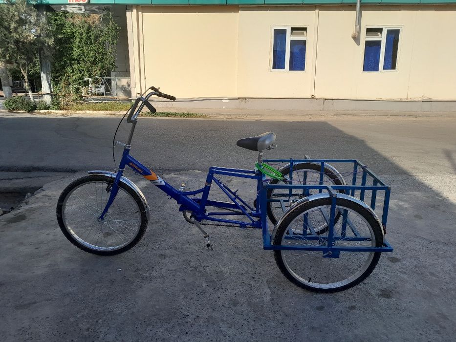 Велосипед уч балонли