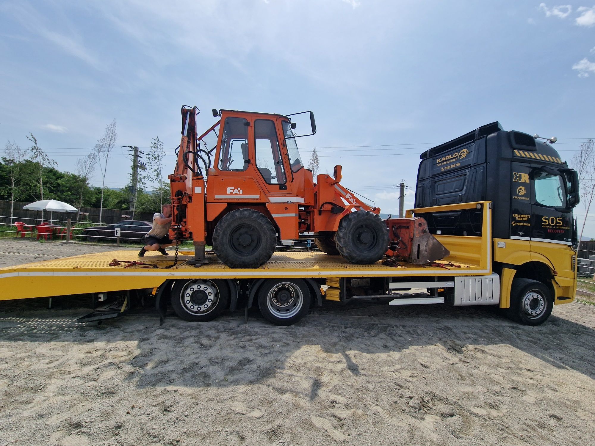 Fai Komatsu 590 Minibuldo