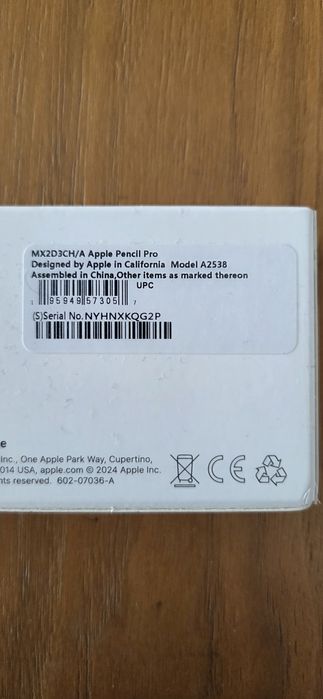 *чисто нов* Apple pencil pro