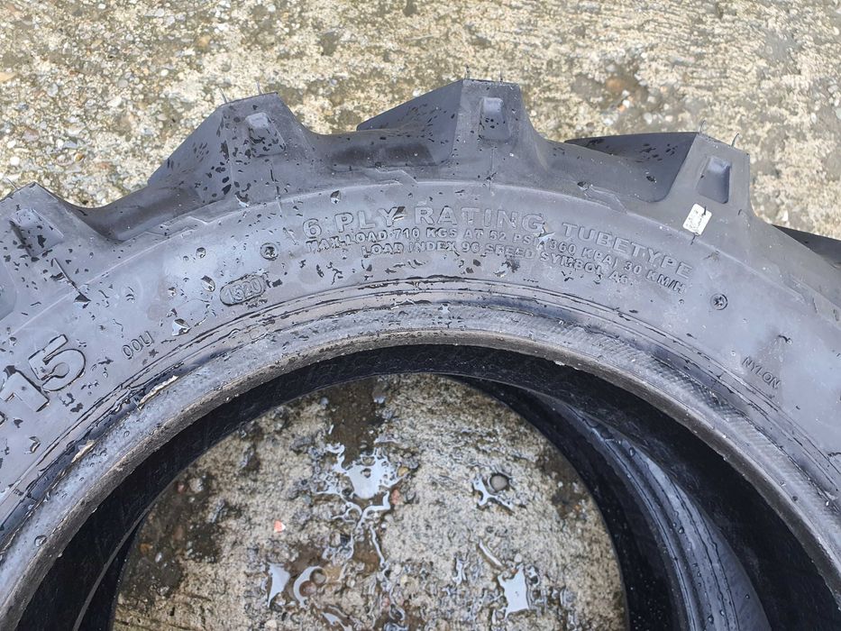 AGMG 6.50/80-15 cauciucuri noi, OZKA de tractiune pentru motoculor