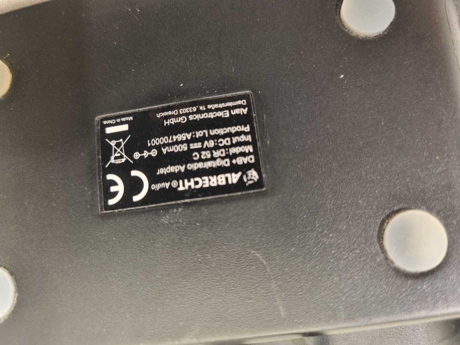 Adaptor reciver DAB Albrect DR 52 C