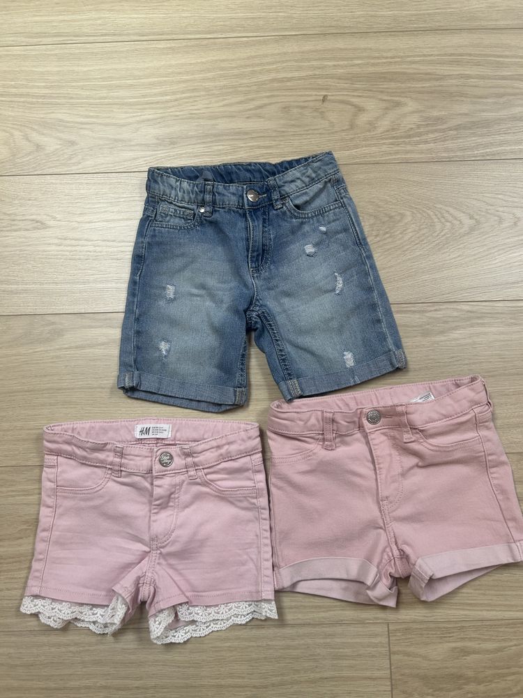 Pantaloni scurti fetite-lot H&M si Ovs