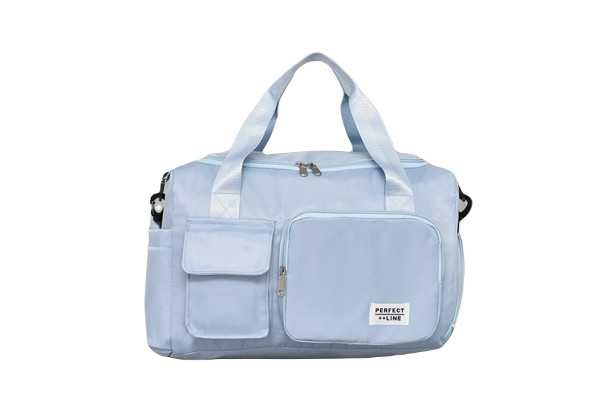 Пътна чанта за Ръчен багаж 40 х 25 х 20 см Розова/Тъмно Синя/ Черна