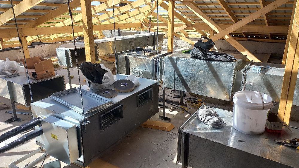 Вентиляция ишларини киламиз