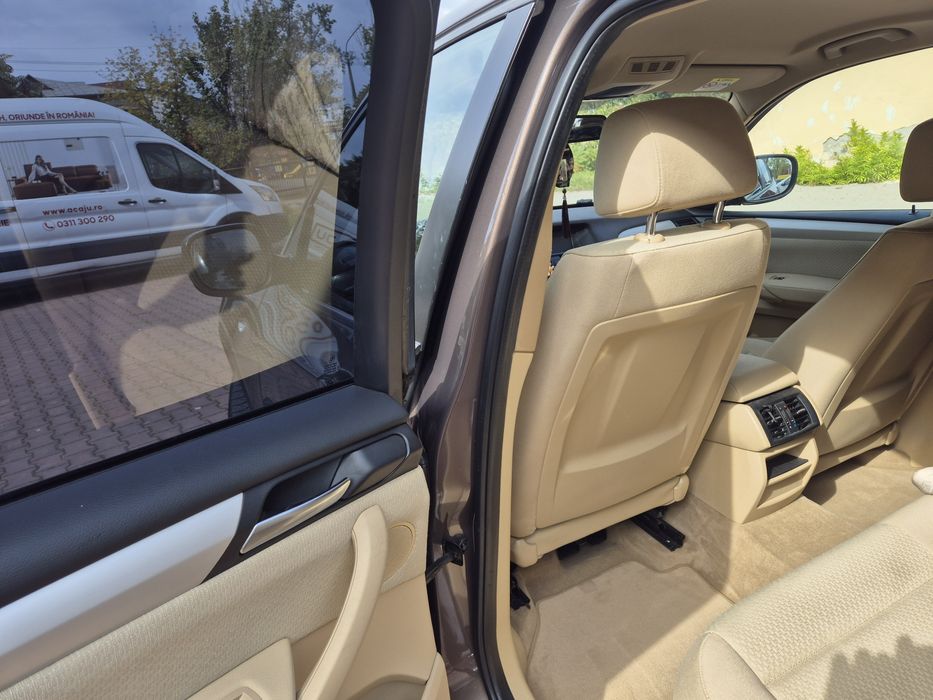 BMW X3 2.0 D x=drive 184 cp Xenon maro interior bej