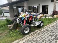 Can-am DS 450  variante ATV 4x4  ( nu raptor700, Suzuki LTR  )