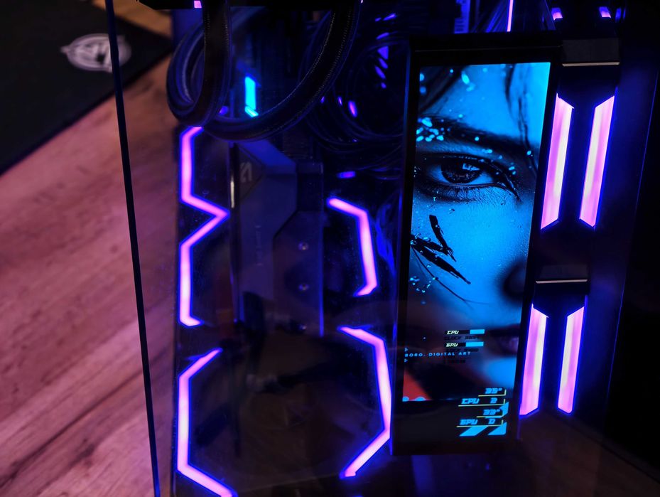 Компьютер для работы и игр 7800x3d RX 9070