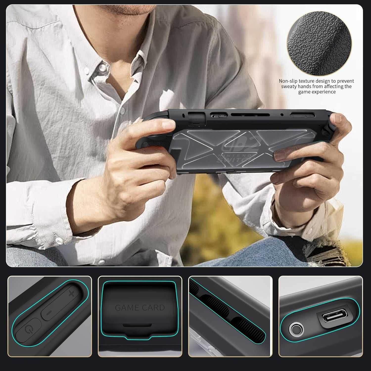 Комплект калъф FANPL за Nintendo Switch 2 (2025) и аксесоари