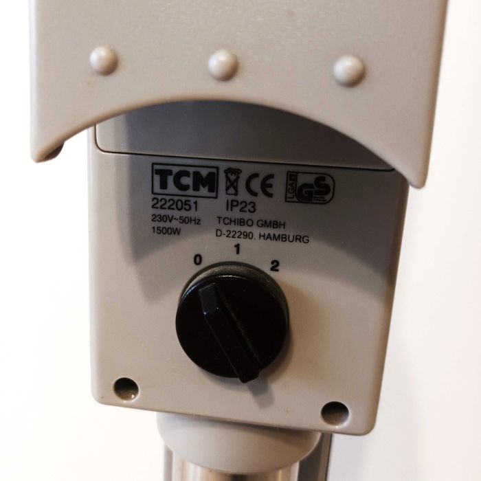Печка електричека 1500W ТСМ работеща 2 броя
