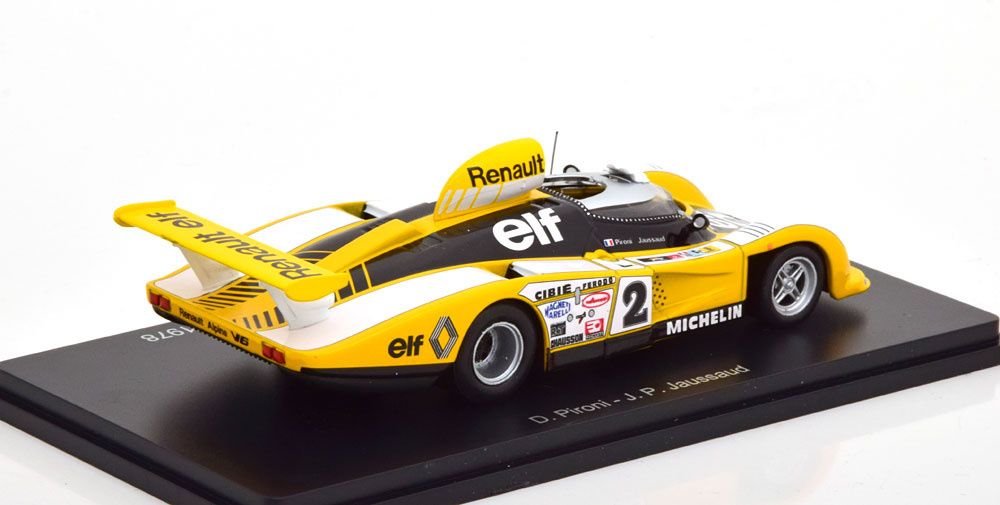 Macheta Renault Alpine A442B Castigator LeMans 1978 - Spark 1/43