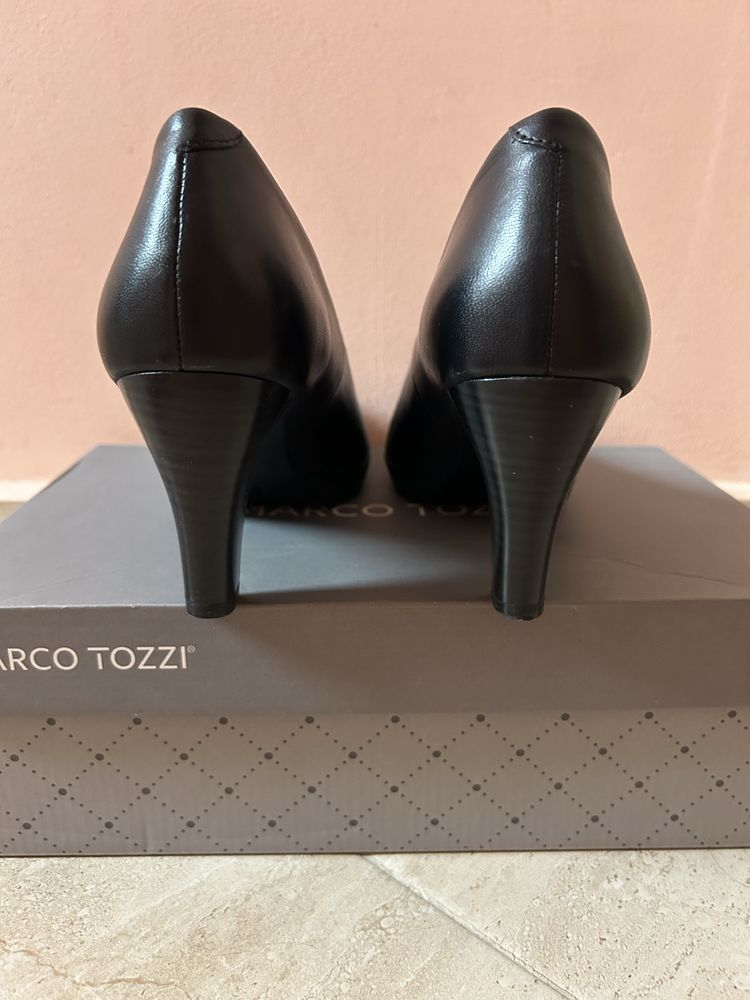 Marco Tozzi токчета естествена кожа
