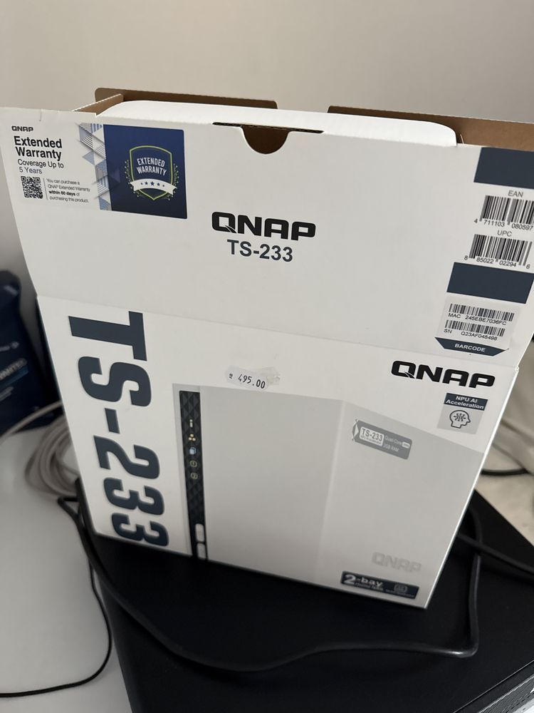 QNAP TS-233 NAS Server/ НАС сървър