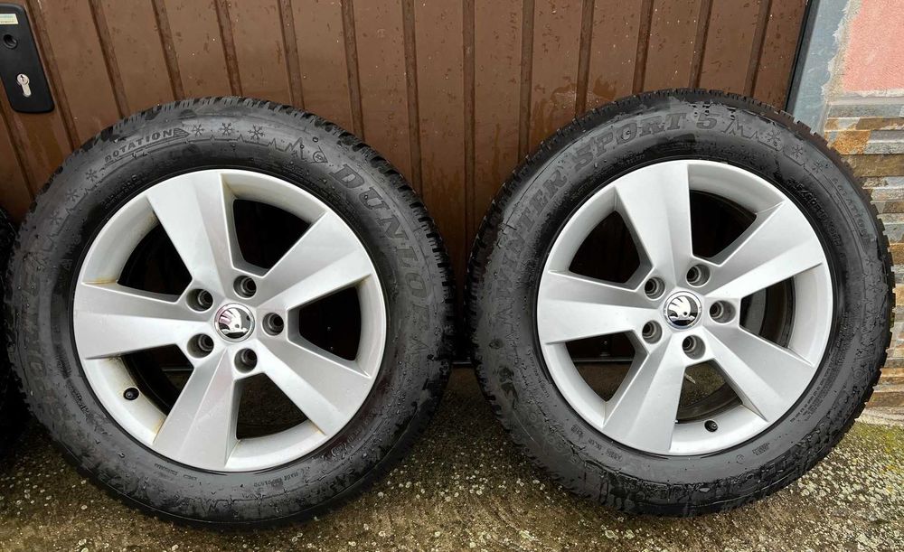 Jante aliaj originale R16 Skoda Superb 3 Karoq Octavia