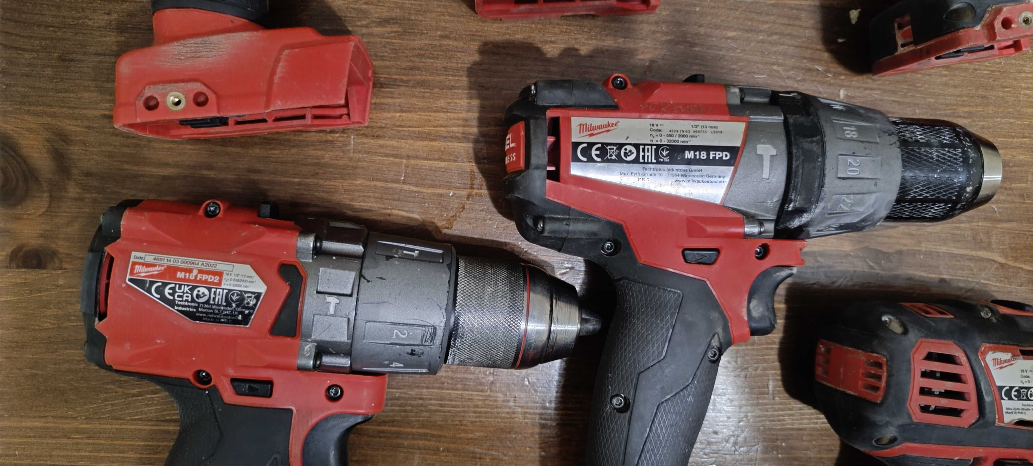 Milwaukee M18 Винтоверти Импакти