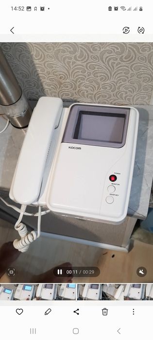 Видеодомофон б/у, в отличном состоянии продам